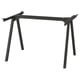 Option: TROTTEN Underframe for table top, anthracite, 120x70x75 cm
