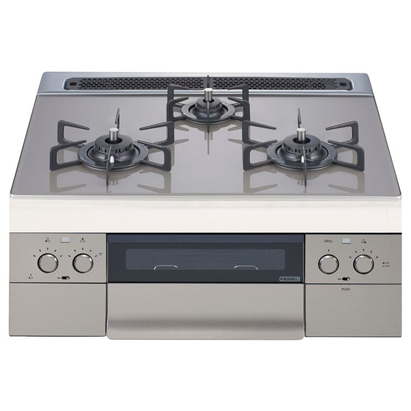 TYNDERÖ Natural gas 13A12A hob w fish grill, 59 cm