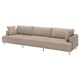 UPPÅKRA 4,5-seat modular sofa, Samsala grey-beige