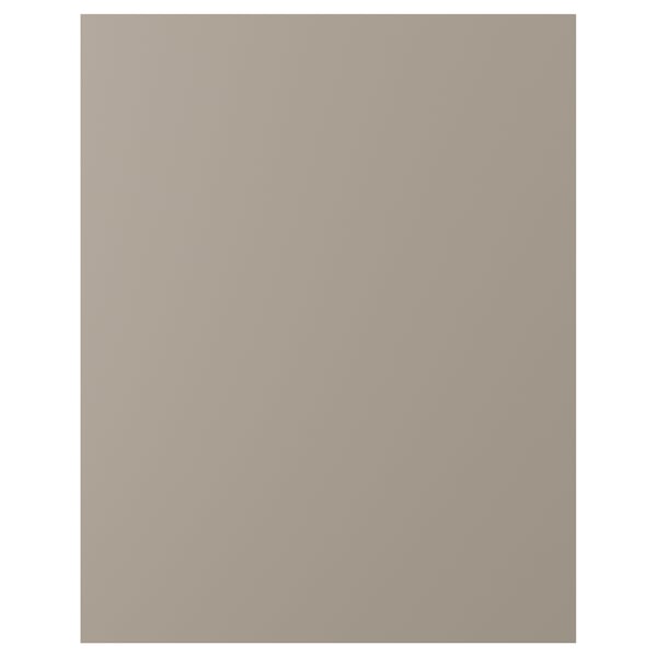 UPPLÖV Cover panel, matt dark beige, 63x80 cm