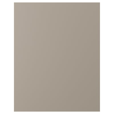 UPPLÖV Cover panel, matt dark beige, 63x80 cm