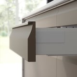UPPLÖV Drawer front, matt dark beige, 40x20 cm