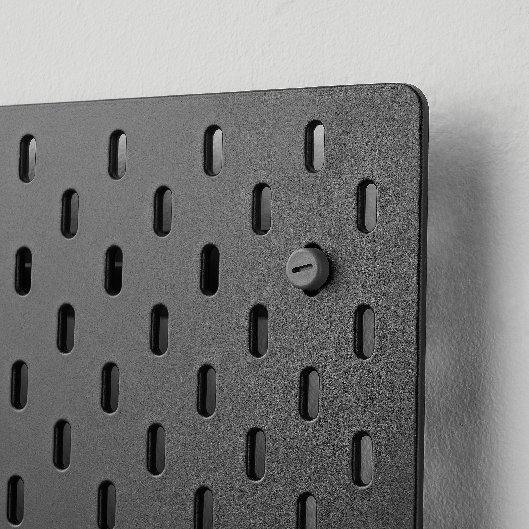 UPPSPEL Pegboard, black, 76x56 cm IKEA