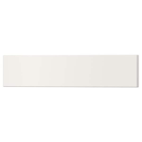 UTRUSTA Drawer front, low, white, 40 cm