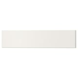 UTRUSTA Drawer front, low, white, 40 cm