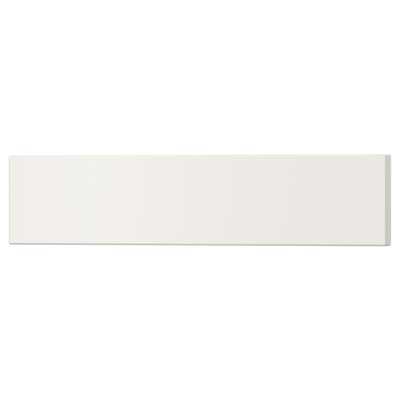 UTRUSTA Drawer front, low, white, 40 cm