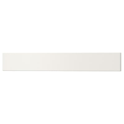 UTRUSTA Drawer front, low, white, 60 cm