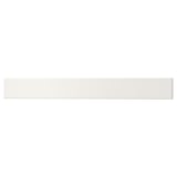 UTRUSTA Drawer front, low, white, 75 cm