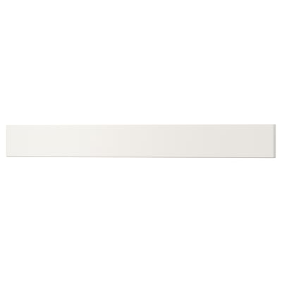 UTRUSTA Drawer front, low, white, 75 cm