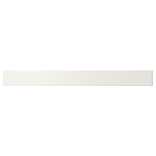 UTRUSTA Drawer front, low, white, 90 cm