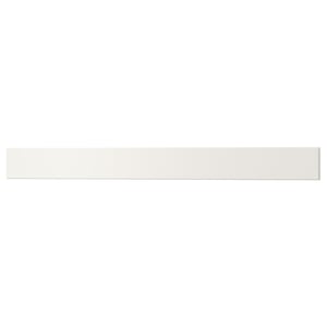UTRUSTA drawer front, white, rectangular, sleek, modern design.