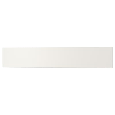 UTRUSTA Drawer front, medium, white, 90 cm