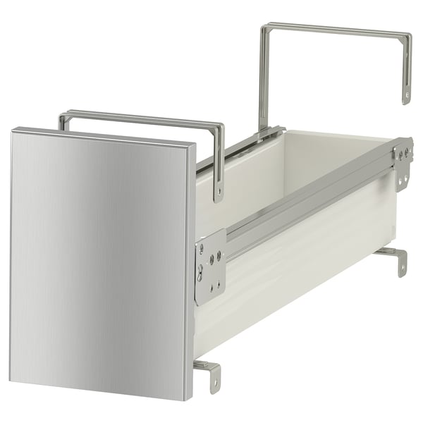 UTRUSTA Drawer, stainless steel, 15x60 cm