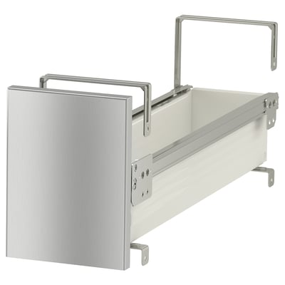 UTRUSTA Drawer, stainless steel, 15x60 cm