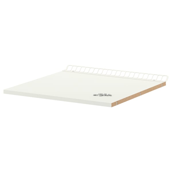 UTRUSTA Fixed ventilated shelf, white, 60x60 cm