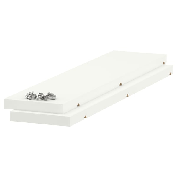 UTRUSTA Shelf, white, 15x60 cm