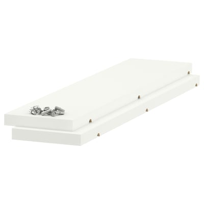 UTRUSTA Shelf, white, 15x60 cm