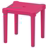 UTTER Children's stool, in/outdoor/pink
