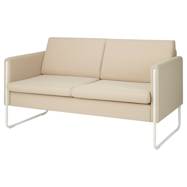 VACKERBY 2-seat sofa, Remmarn grey-beige