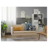 VACKERBY 2-seat sofa, Remmarn grey-beige