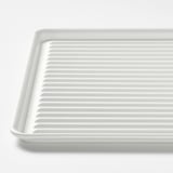 VÄLVÅRDAD Dish drainer, white/galvanised, 52x35 cm
