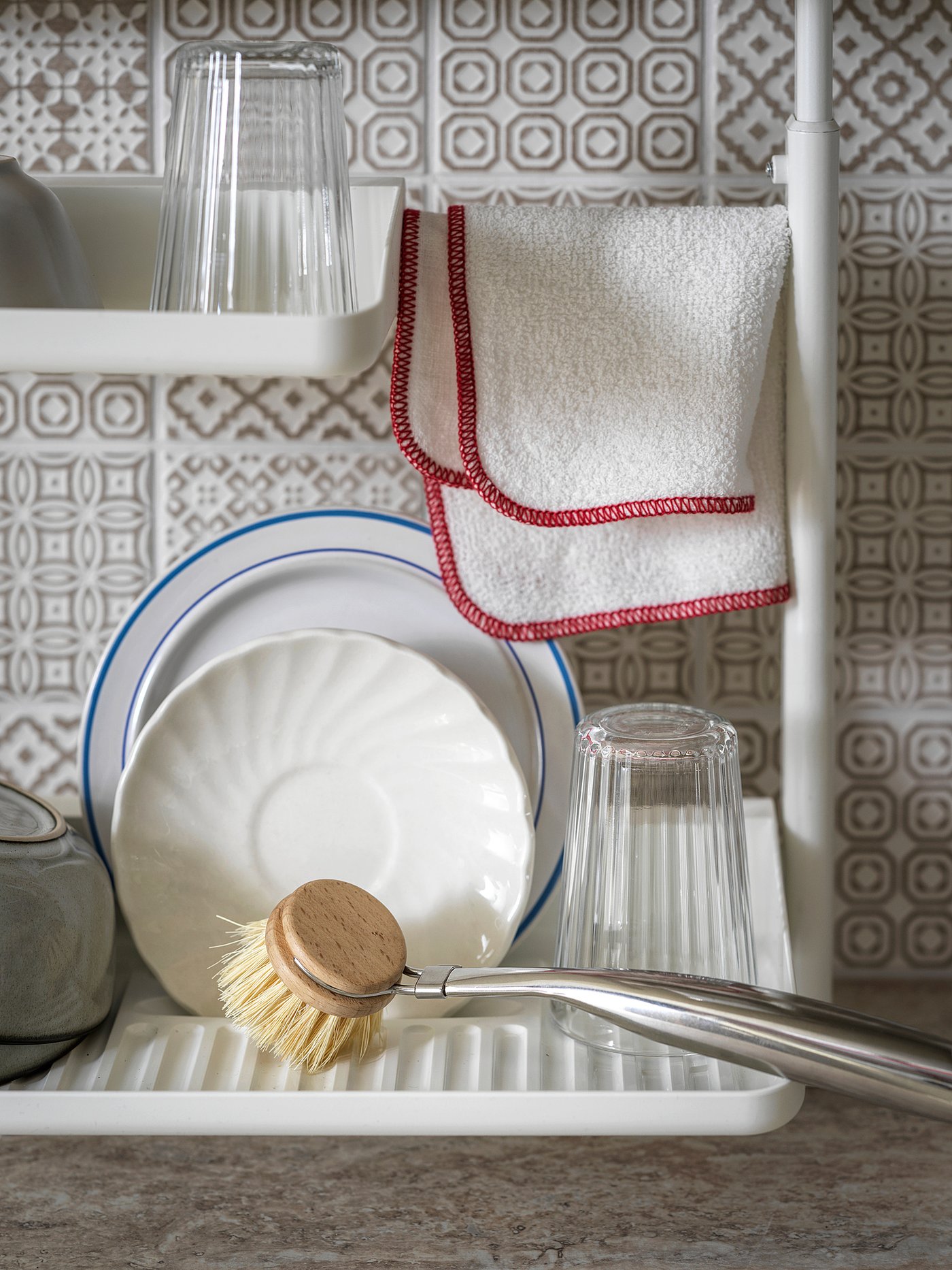 VÄLVÅRDAD dish-washing brush refills, agave leaf fibre - IKEA