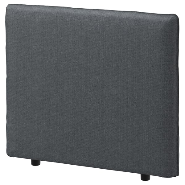 VALLENTUNA Cover for back rest Hillared dark grey IKEA