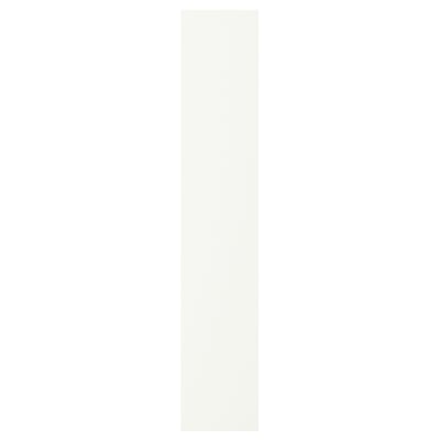 VALLSTENA Door, white, 15x80 cm