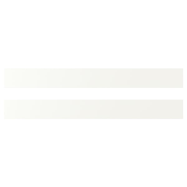VALLSTENA Drawer front, white, 90x10 cm