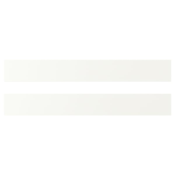 VALLSTENA Drawer front, white, 75x10 cm