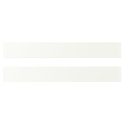 VALLSTENA Drawer front, white, 75x10 cm