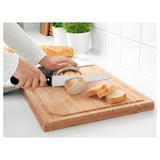 VARDAGEN Bread knife, dark grey, 23 cm
