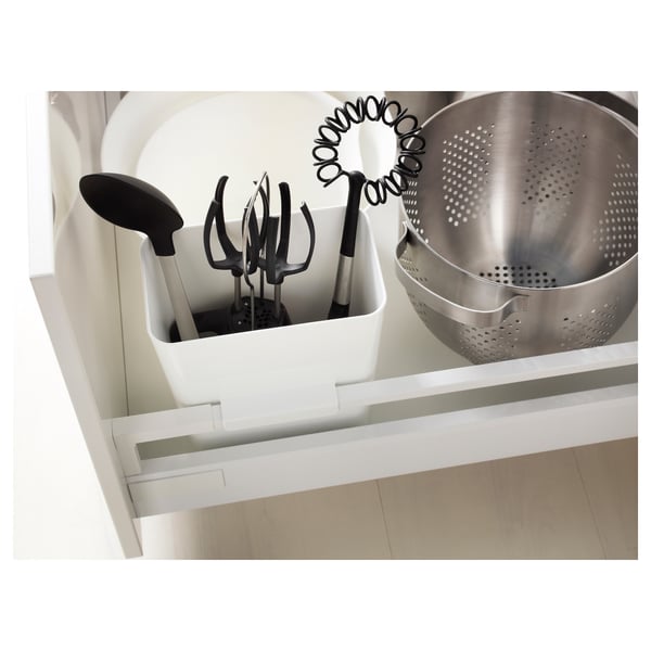 VARIERA Kitchen utensil rack white IKEA