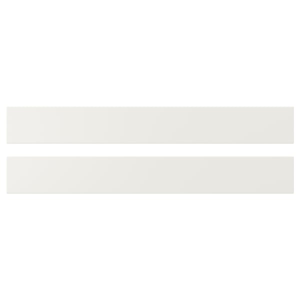 VEDDINGE Drawer front, white, 75x10 cm
