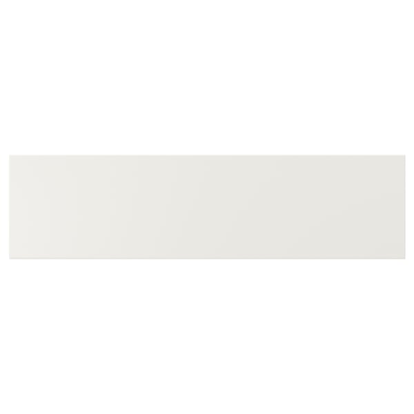 VEDDINGE Drawer front, white, 75x20 cm