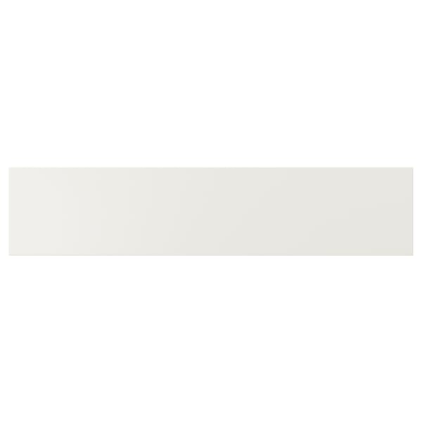 VEDDINGE Drawer front, white, 90x20 cm
