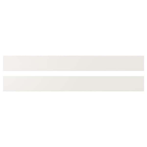 VEDDINGE Drawer front, white, 90x10 cm