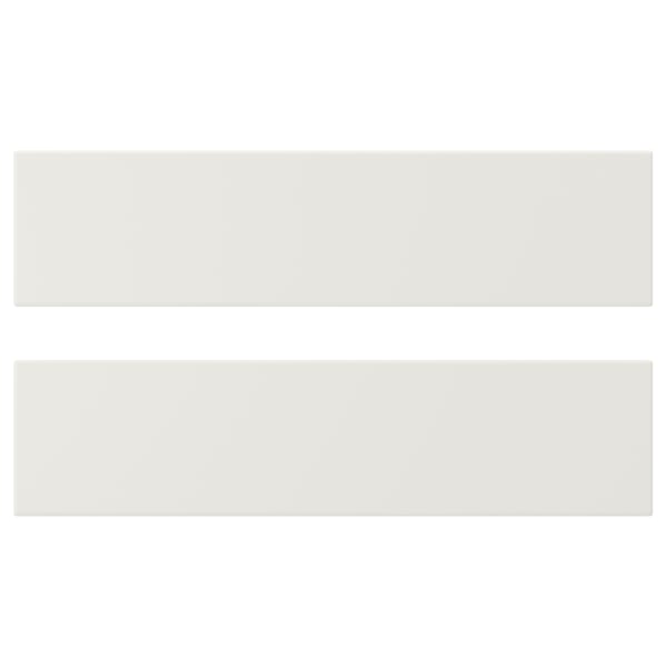 VEDDINGE Drawer front, white, 40x10 cm