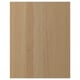 Option: VEDHAMN Cover panel, oak, 63x80 cm