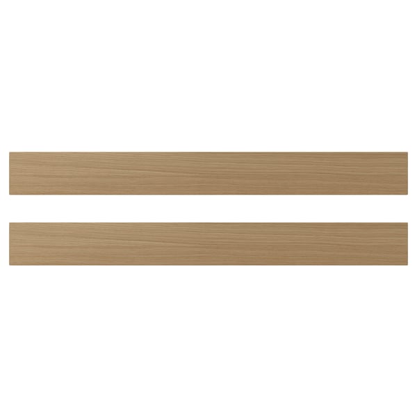 VEDHAMN Drawer front, oak, 90x10 cm