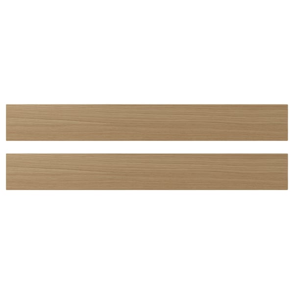 VEDHAMN Drawer front, oak, 75x10 cm