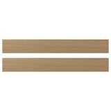 VEDHAMN Drawer front, oak, 75x10 cm