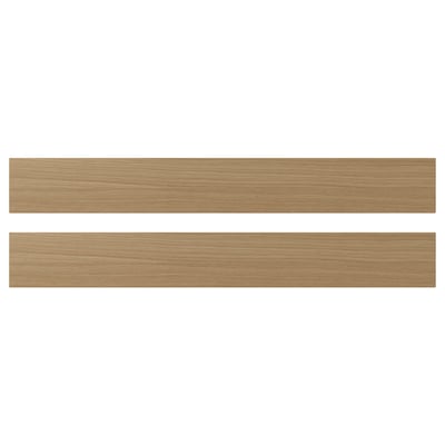 VEDHAMN Drawer front, oak, 75x10 cm