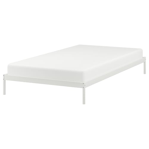 VEVELSTAD bed frame, white, 120x200 cm IKEA