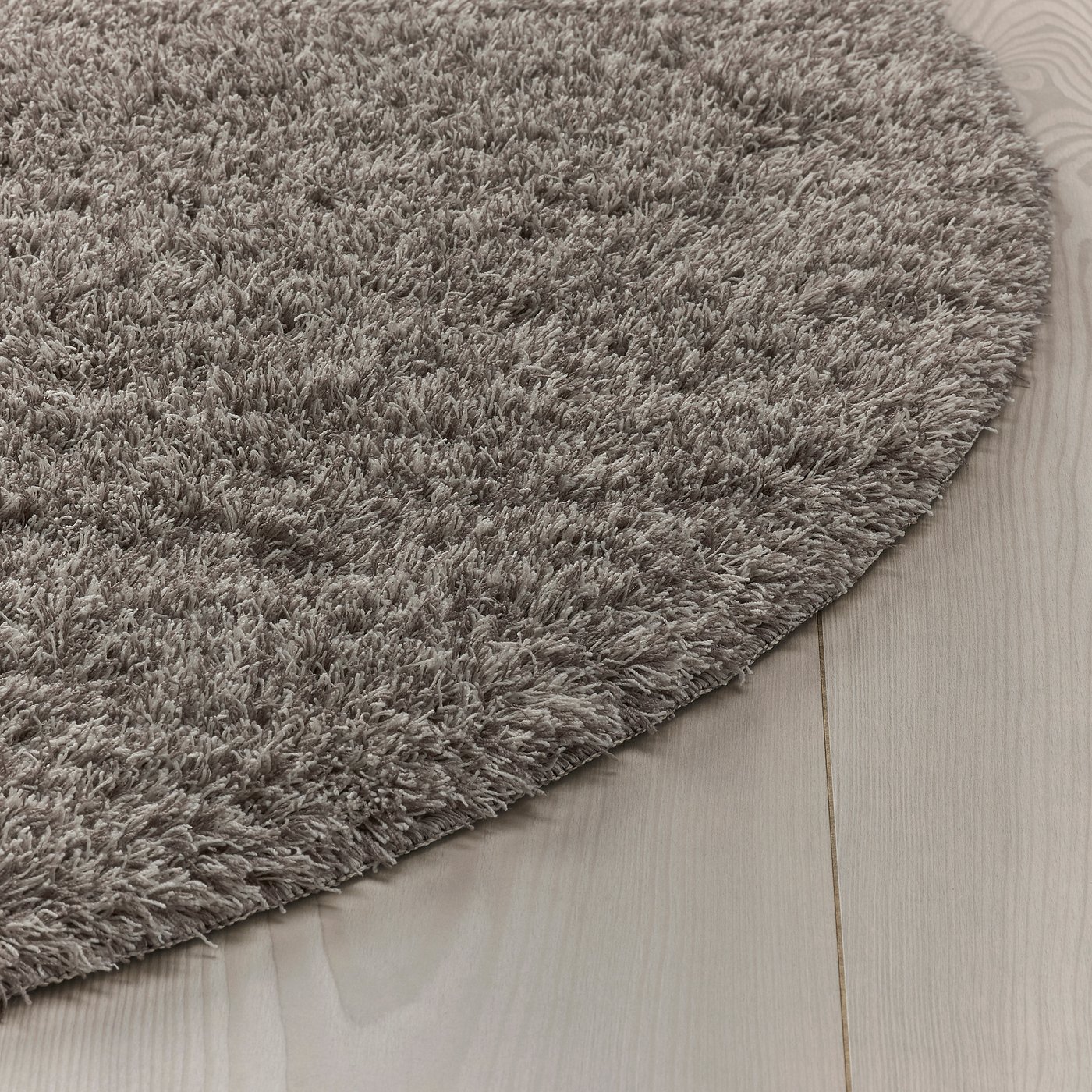VINDEBÄK rug, high pile, light beige, 130 cm - IKEA