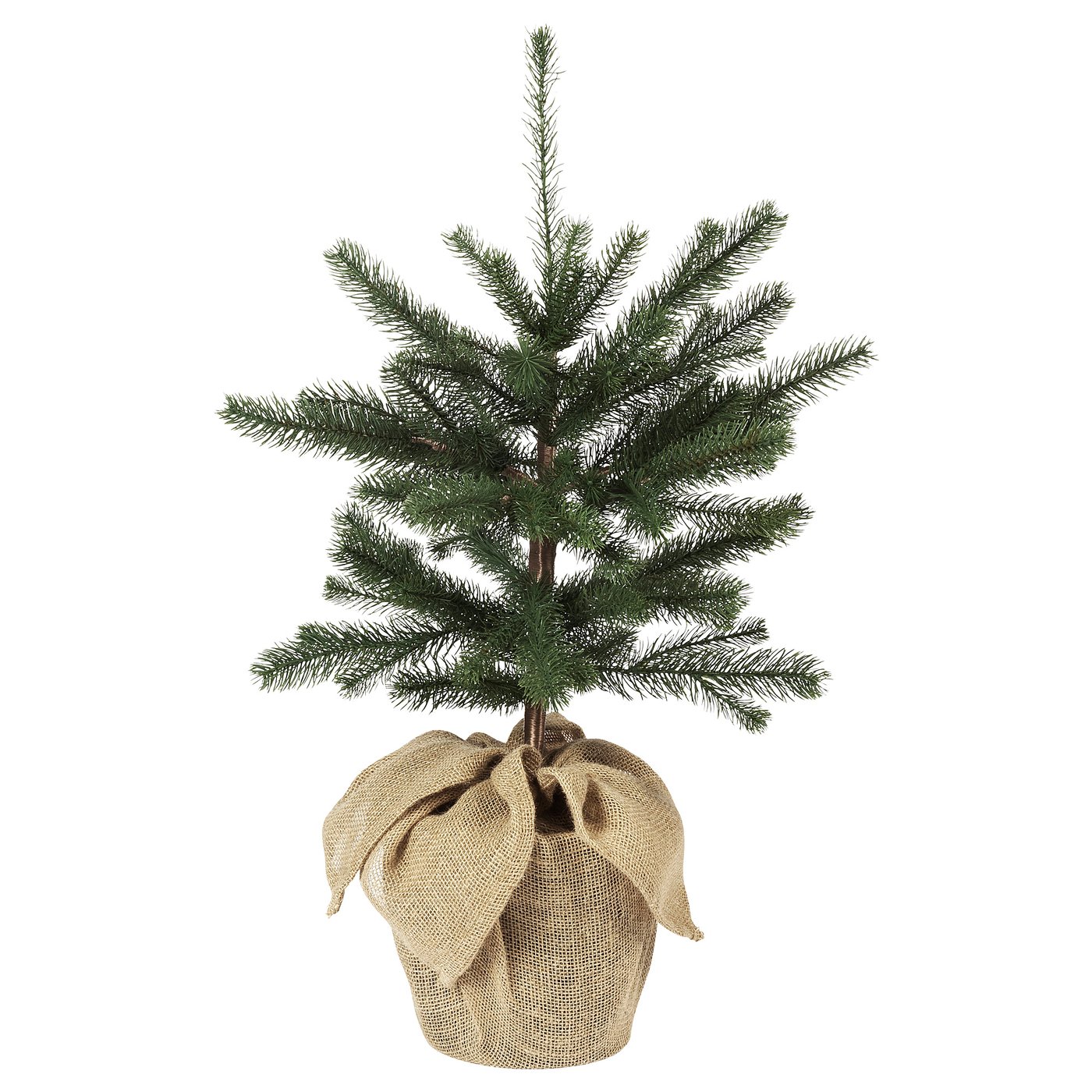 VINTER 2020 Artificial potted plant in/outdoor jute/Christmas tree green IKEA