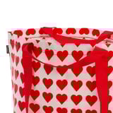 VINTERFINT Bag, red heart, 27x18x27 cm/13 l