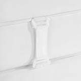 VITHÄLL Pocket spring mattress, foldable extra firm/white, 90x200 cm