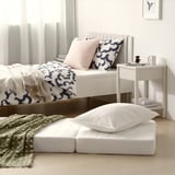 VITHÄLL Pocket spring mattress, foldable extra firm/white, 90x200 cm