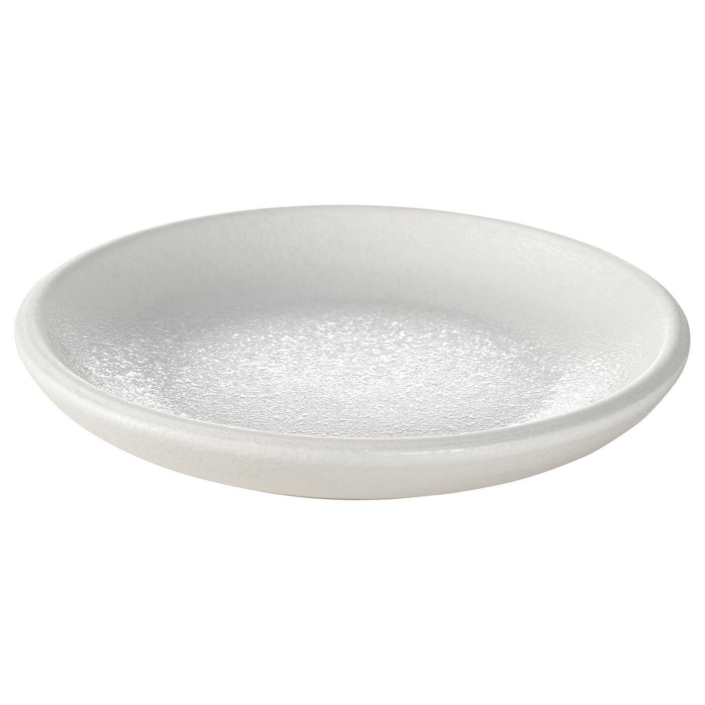VITPEPPAR Saucer, white, 12 cm IKEA